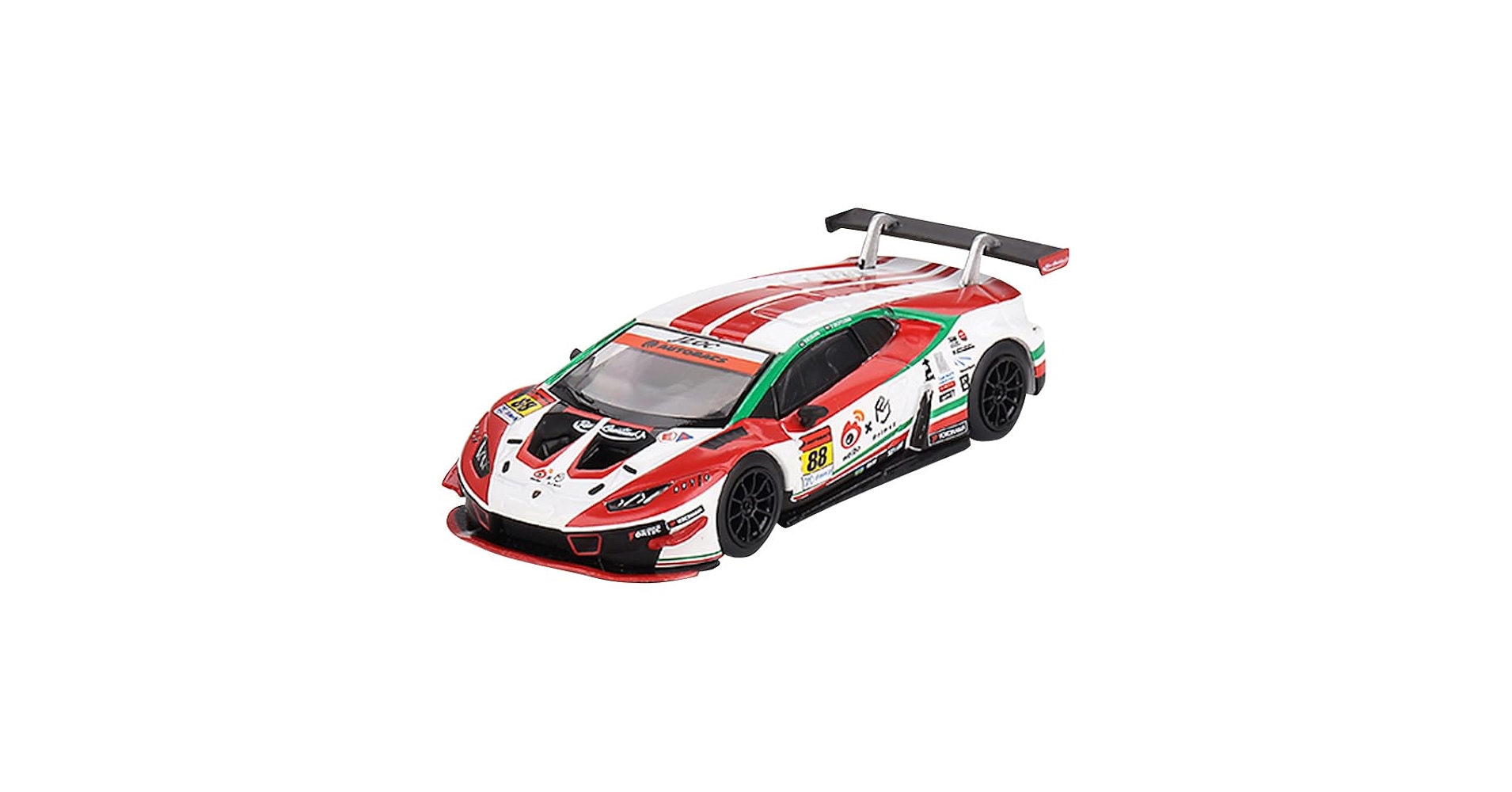 ミニカー JLOC Lamborghini GT3 No.88 SUPER GT 2024 No.88 JLOC Lamborghini GT3 | GT300 チーム&ドライバー 2024